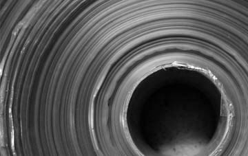 Street Dinas pvc roof replacement