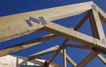 Street Dinas roof trusses for new builds and additions